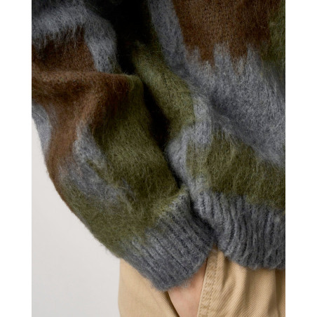 Jersey Gramicci Mohair Sweater G5FU-J024-CAMO
