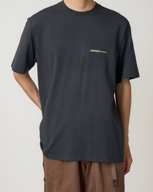 Camiseta Gramicci Hurricane Color Negro G5FU-T082-VINTAGE