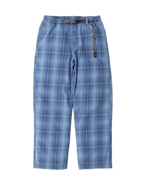 Pantalones Gramicci cuadros color azul GRAMICCI O.G. DENIM PLAID PANT G5FM-P076-INDIGO