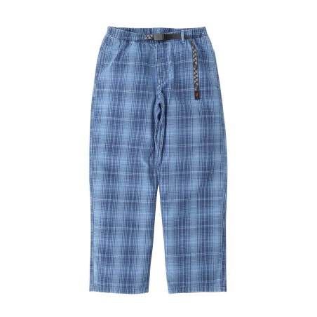 Pantalones Gramicci cuadros color azul GRAMICCI O.G. DENIM PLAID PANT G5FM-P076-INDIGO