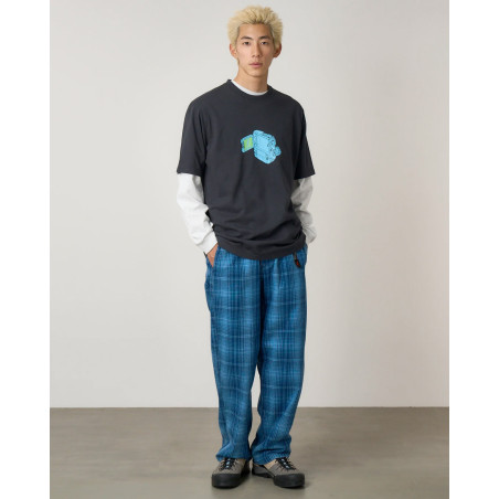 Pantalones Gramicci cuadros color azul GRAMICCI O.G. DENIM PLAID PANT G5FM-P076-INDIGO