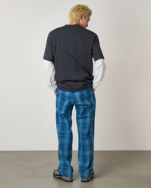 Pantalones Gramicci cuadros color azul GRAMICCI O.G. DENIM PLAID PANT G5FM-P076-INDIGO