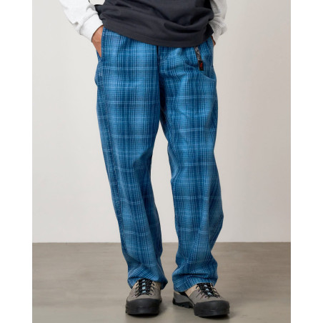 Pantalones Gramicci cuadros color azul GRAMICCI O.G. DENIM PLAID PANT G5FM-P076-INDIGO