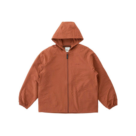 Chaqueta Northside Plaid Hooded Jacket Color Rojo Cuadros  G5FM-J009-BRICK
