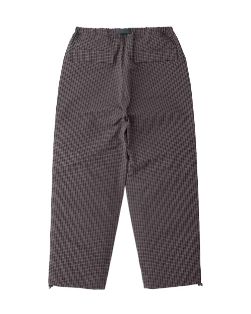 Pantalones Gramicci Northside Plaid Pant Cuadros Color Marrón Oscuro G5FM-P010-DEEP