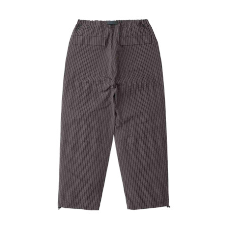 Pantalones Gramicci Northside Plaid Pant Cuadros Color Marrón Oscuro G5FM-P010-DEEP