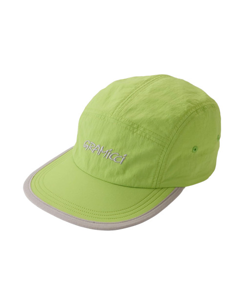 Gorra Gramicci Nylon 5 Panel Cap Color Verde y Gris G5FA-175-YELLOW