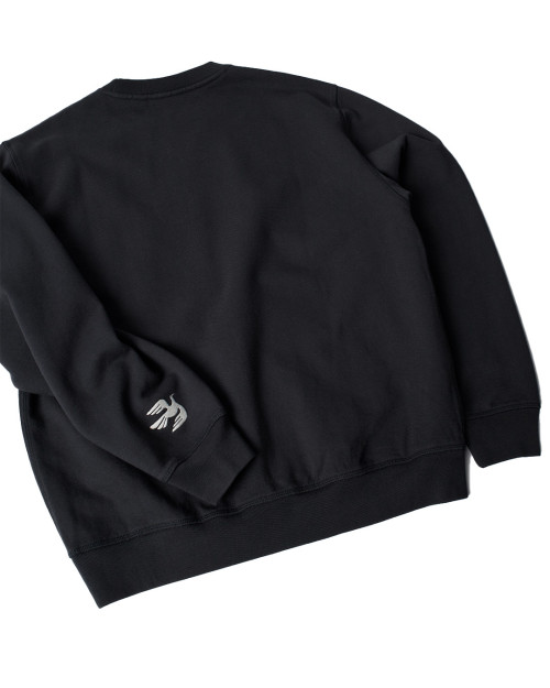 Camisa manga larga Parra PARRA WEIRD TRAD LOGO CREW NECK SWEATSHIRT Color Negro 54320