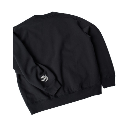 Camisa manga larga Parra PARRA WEIRD TRAD LOGO CREW NECK SWEATSHIRT Color Negro 54320