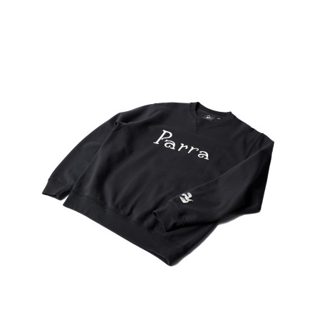 Camisa manga larga Parra PARRA WEIRD TRAD LOGO CREW NECK SWEATSHIRT Color Negro 54320