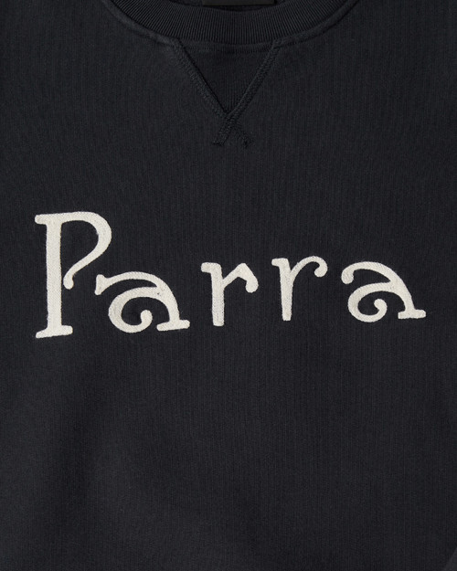 Camisa manga larga Parra PARRA WEIRD TRAD LOGO CREW NECK SWEATSHIRT Color Negro 54320
