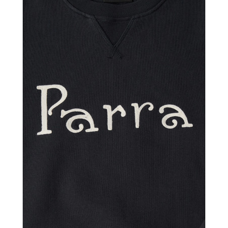 Camisa manga larga Parra PARRA WEIRD TRAD LOGO CREW NECK SWEATSHIRT Color Negro 54320