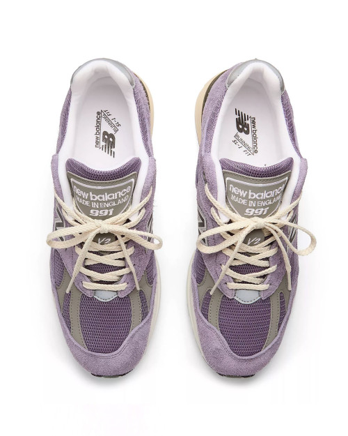 zapatillas 991 made in england moradas U991LV2
