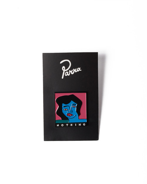 Pin PARRA NOTHING FACE ENAMEL PIN 54395 Color Multi