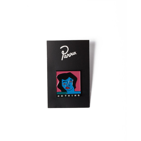 Pin PARRA NOTHING FACE ENAMEL PIN 54395 Color Multi