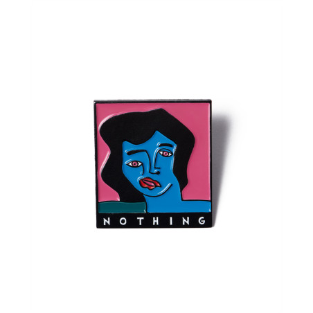 Pin PARRA NOTHING FACE ENAMEL PIN 54395 Color Multi