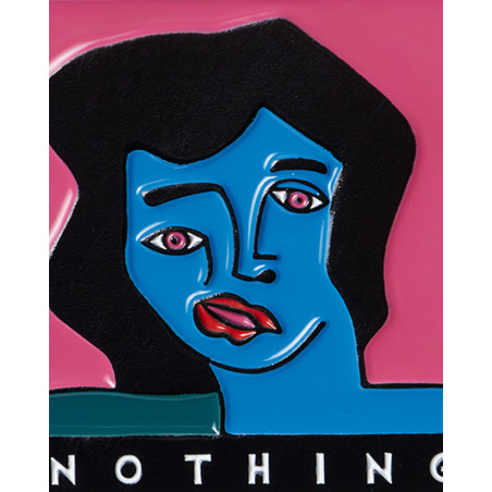 Pin PARRA NOTHING FACE ENAMEL PIN 54395 Color Multi