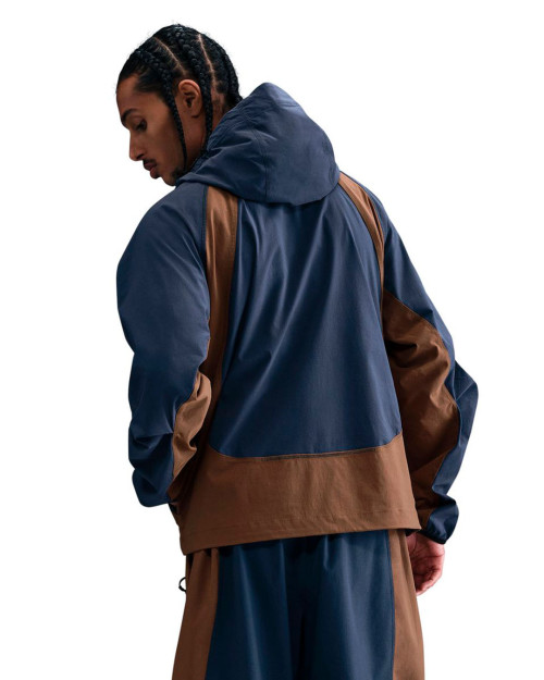 chaqueta nike tech azul para hombre