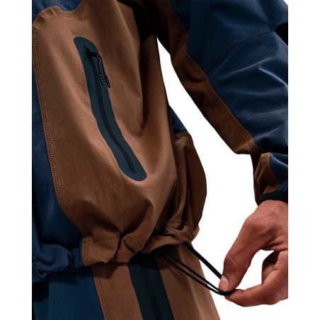 chaqueta nike tech azul para hombre