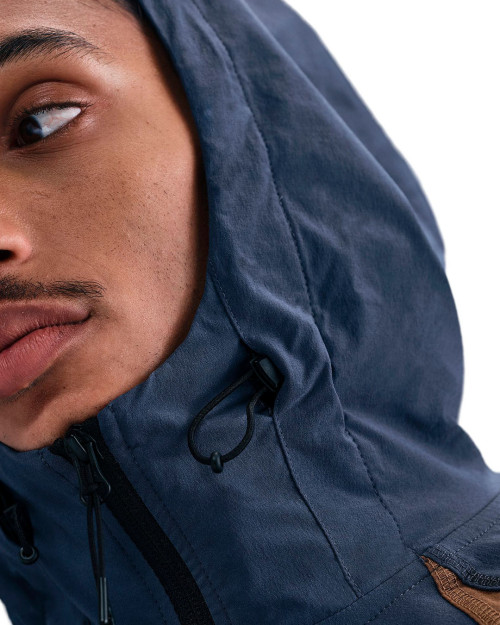 chaqueta nike tech azul para hombre