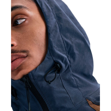 chaqueta nike tech azul para hombre