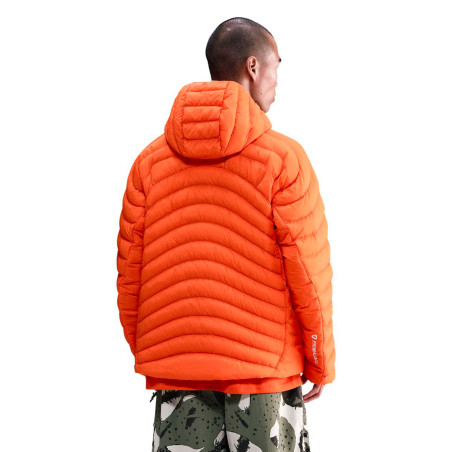 abrigo de plumas acg naranja