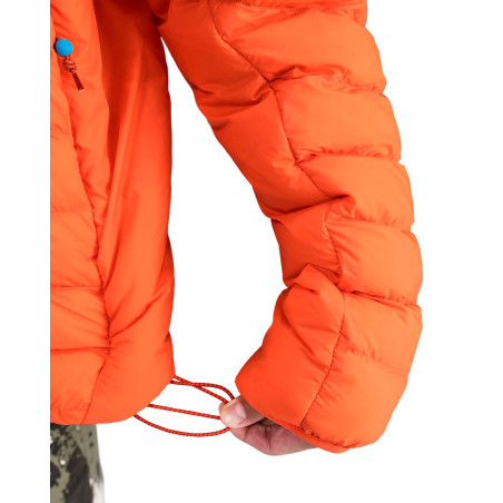 abrigo de plumas acg naranja