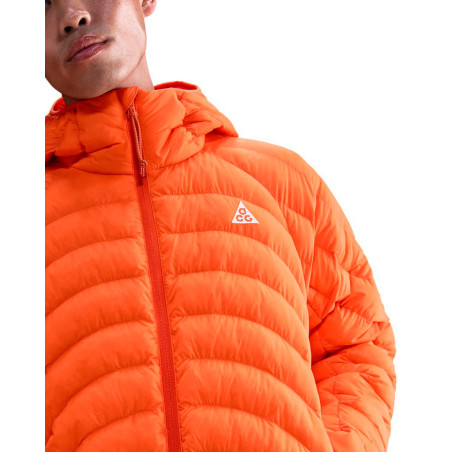abrigo de plumas acg naranja