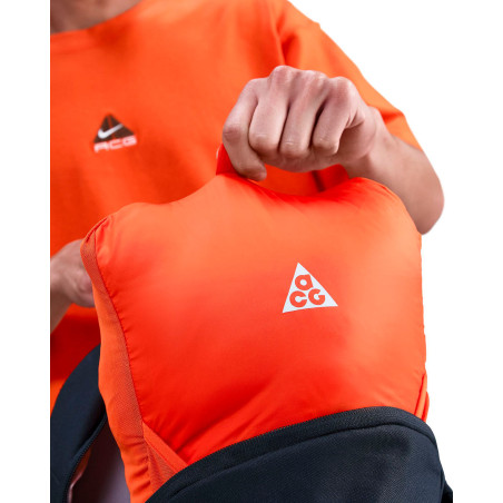 abrigo de plumas acg naranja