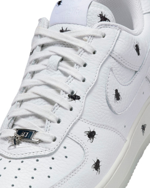 zapatillas nike air force 1 blancas moscas houseflies