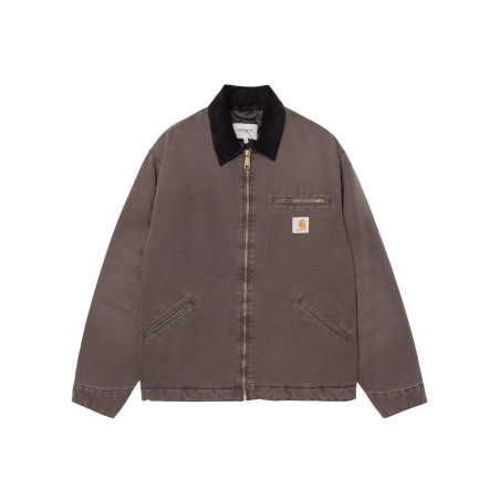 Chaqueta Carhartt WIP OG Detroit Jacket I035614_1YL_4O Color Gris Negro Tobacco