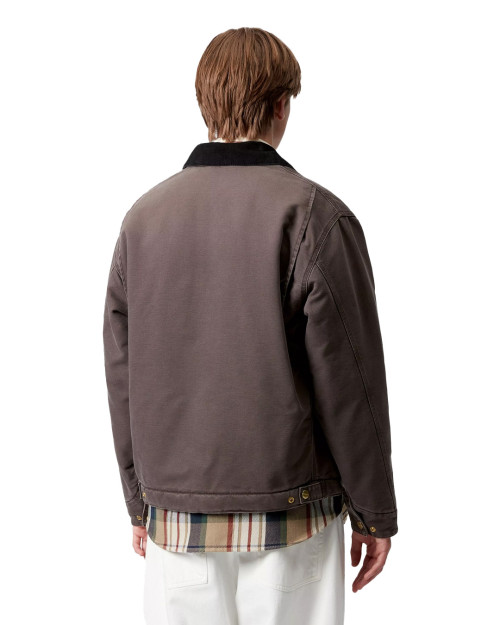 Chaqueta Carhartt WIP OG Detroit Jacket I035614_1YL_4O Color Gris Negro Tobacco