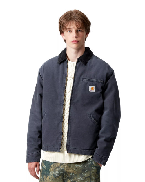 Chaqueta Carhart WIP OG DETROIT JACKET I035614_0DI_4O Color Dark Navy Negro