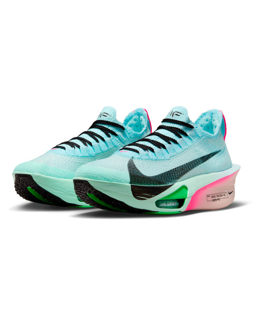 Nike Mujer Air Zoom Alphafly Next%3 Color azul y rosa y verde FD8315-400