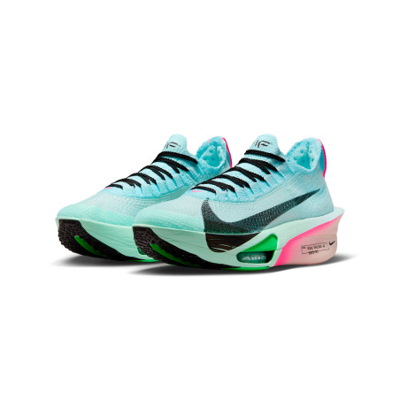 Nike Mujer Air Zoom Alphafly Next%3 Color azul y rosa y verde FD8315-400