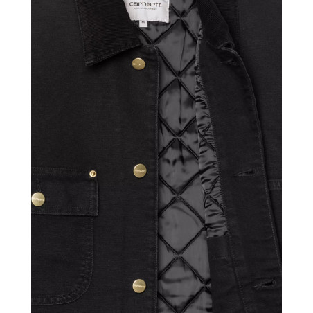 chaqueta charhartt wip para hombre color negro