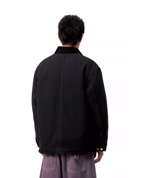 chaqueta charhartt wip para hombre color negro