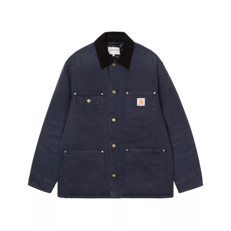 chaqueta carhartt wip para hombre color azul marino