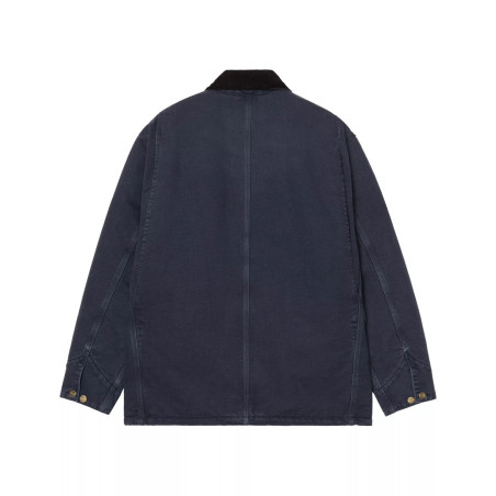 chaqueta carhartt wip para hombre color azul marino