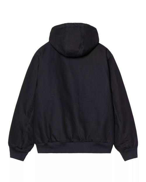 chaqueta carhartt wip con capucha color azul marino