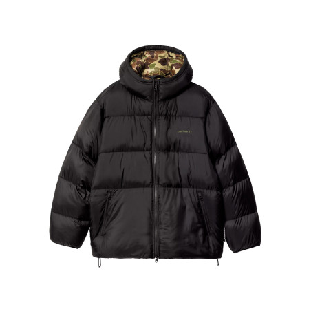 Chaqueta Carhartt WIP Toronto Jacket I033920_2F4_XX Color Negro y camuflaje