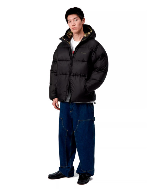 Chaqueta Carhartt WIP Toronto Jacket I033920_2F4_XX Color Negro y camuflaje