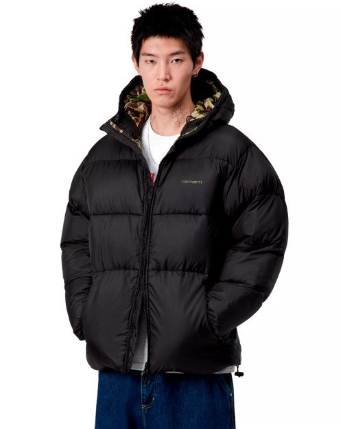 Chaqueta Carhartt WIP Toronto Jacket I033920_2F4_XX Color Negro y camuflaje