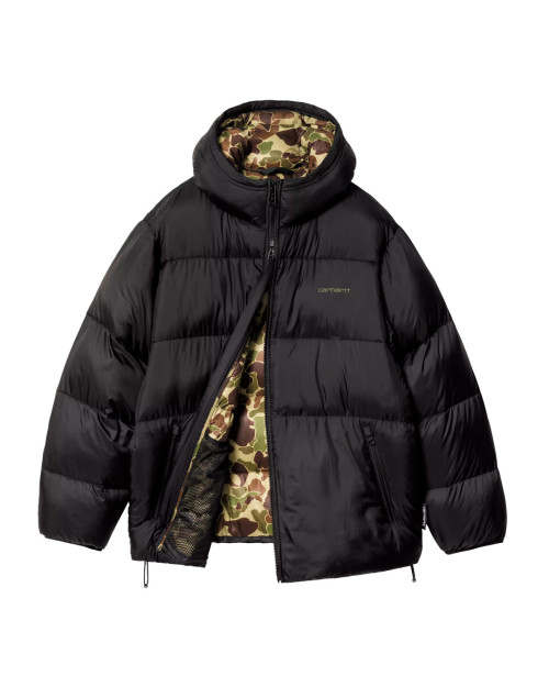 Chaqueta Carhartt WIP Toronto Jacket I033920_2F4_XX Color Negro y camuflaje