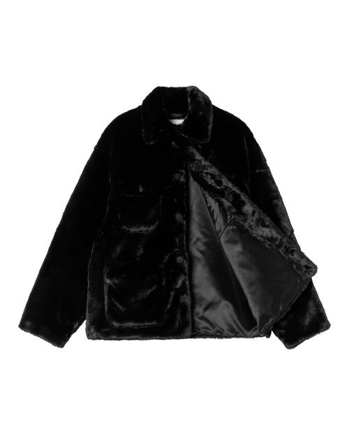 Carhartt WIP Mujer Onley Michigan Coat Color Negro I035320_89_XX