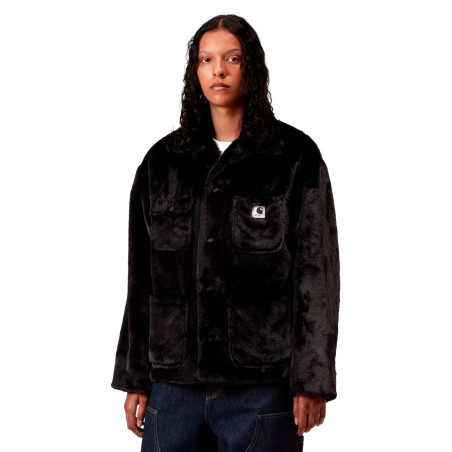 Carhartt WIP Mujer Onley Michigan Coat Color Negro I035320_89_XX