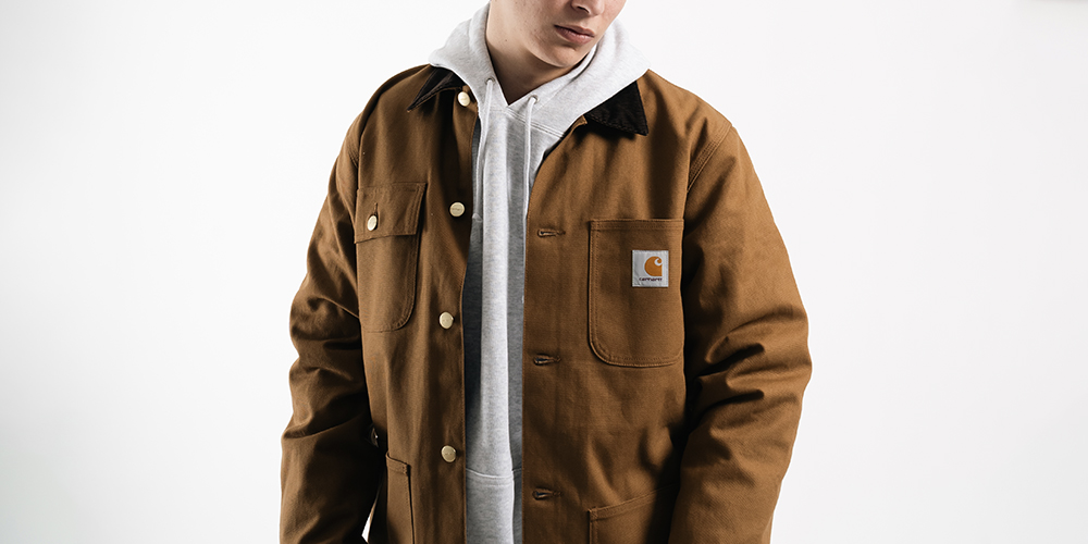 historia chaqueta carhartt wip michigan